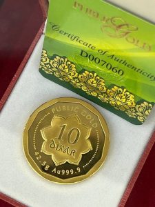10 dinar